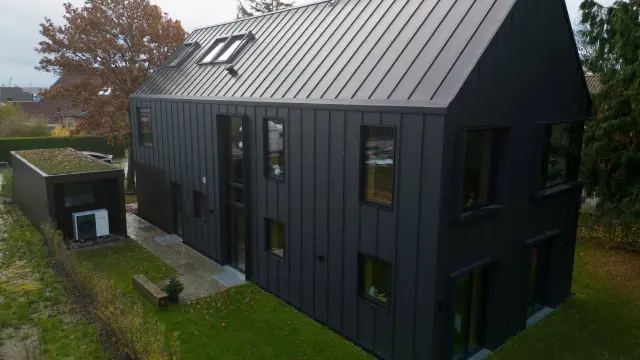 Et nybygget og miljøvenligt hus